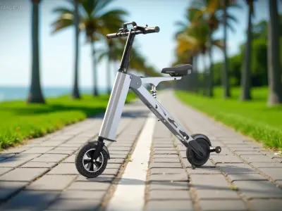  Compact Folding Electric Bike 