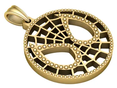 18K Gold Diamond 3D print model purchase