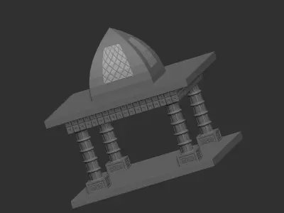 3d printing temple 3D print model purchase
