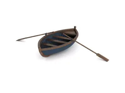 Rowboat 3D model