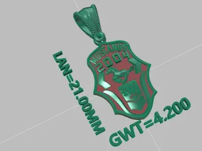 FASHION PENDANT 3D model