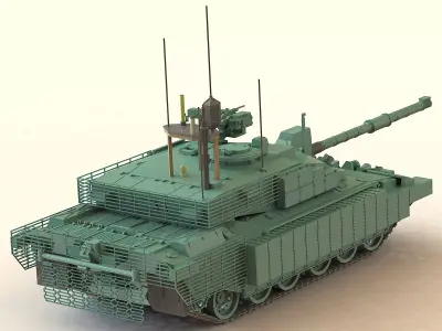 FV4034 Challenger 2 3D print model