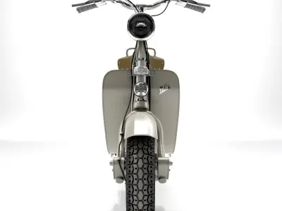 Lambretta Innocenti 125 1952  3D model