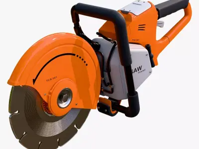 Handheld Cut Off Saw M1 3D model