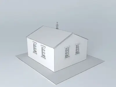Eco Rail Yard Storage Shed Dummy! Old Steam Days Free 3D model