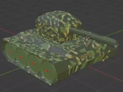 Military Tank 3D model