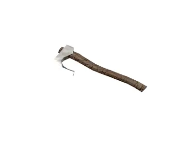 one-handed ax Free low-poly 3D model