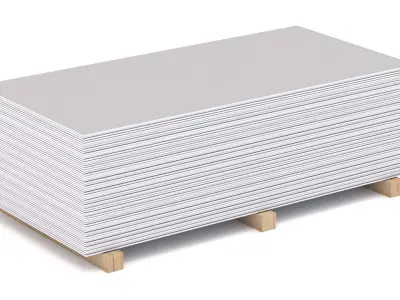 Drywall Pallet Low-poly 3D model