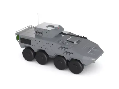 Military IFV 3D model by Amara-G