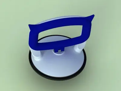 Suction cup-vantuz 3D model