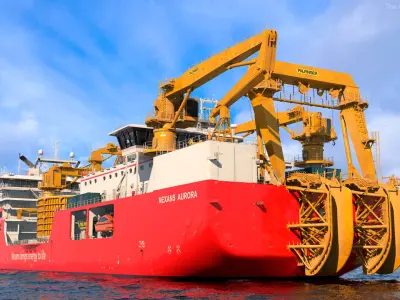 Cable Laying Vessel Nexan Aurora Used 3D model