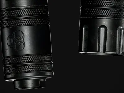 BLACK RAIN ORDNANCE  MFR Low-poly 3D model