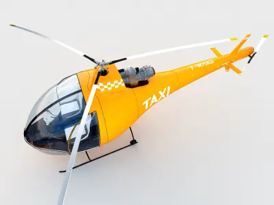 HAD1-T Helineo Taxi 3D model