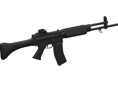 Daewoo Precision Industries K2 3D model