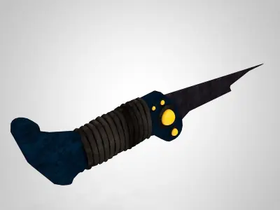 Weapon pack Halloween 3D model