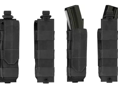 511 MP5 SINGLE POUCH Low-poly 3D model