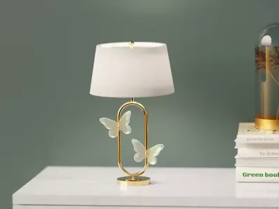 Butterfly Lamp 3D model