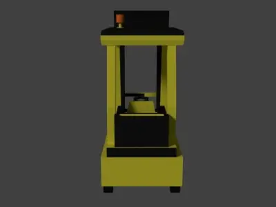 Low Poly Forklift 3D model purchase