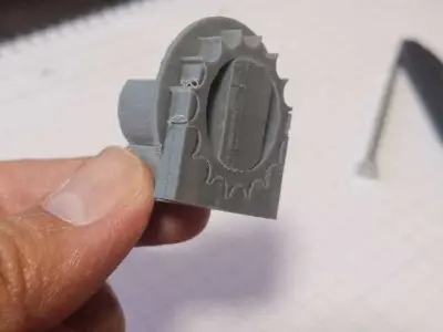 Pieza central sistema de cortina roller Free 3D print model