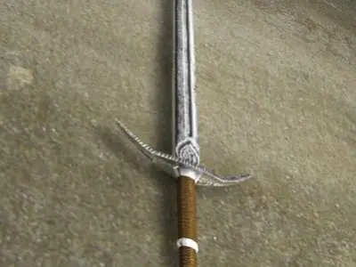 Sword lord of rings Low-poly 3D model