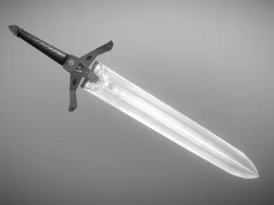 Legacy - Buster Sword Free low-poly 3D model