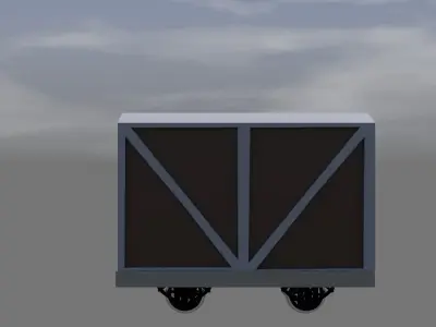 brake van 3D model