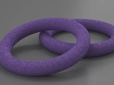 Dog Puller Standart Fitness Tool Used 3D model