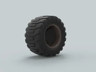 Offroad wheel 23 3D model