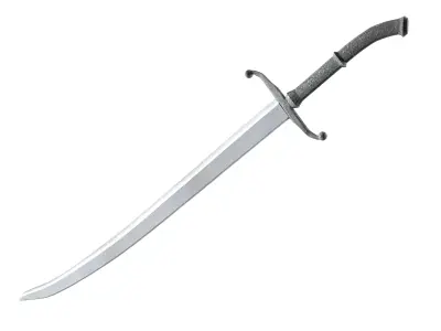 Fantasy Sword Low-poly 3D model 17