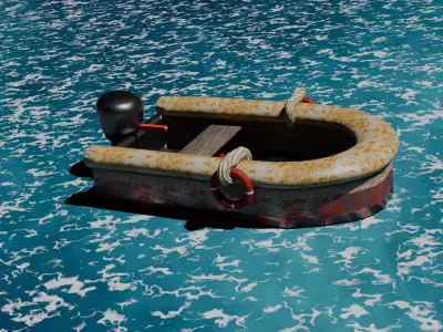 Sea Boat 3D print model