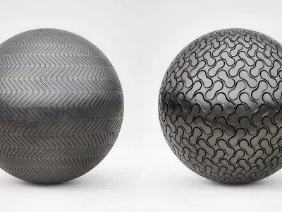 PBR Steel Part 2 Texture