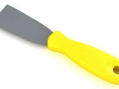 Stanley Scraper One and Half Inch Low-poly 3D model