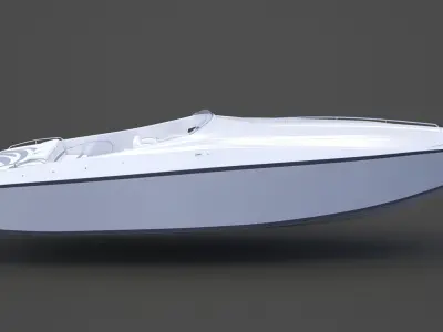 Motor Boat 03 3D model