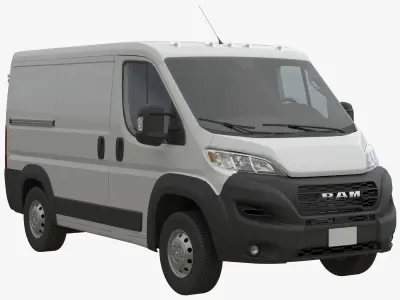 2024 Ram ProMaster CARGO VAN LOW ROOF 118 WB 3D model