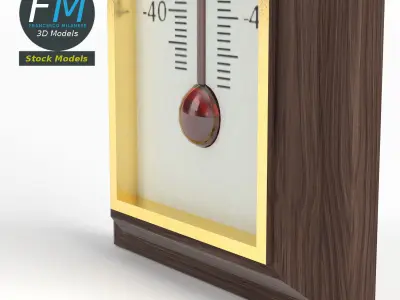 Wall thermometer 3D model