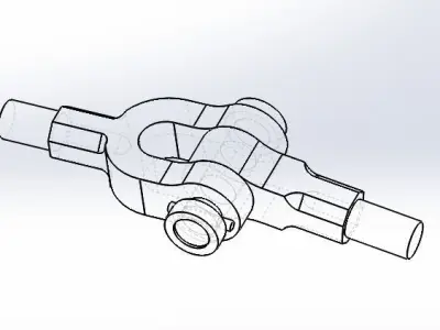 Knuckle joint 3D model purchase