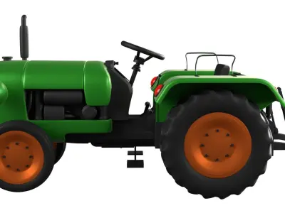 Tractor Collection 3D model