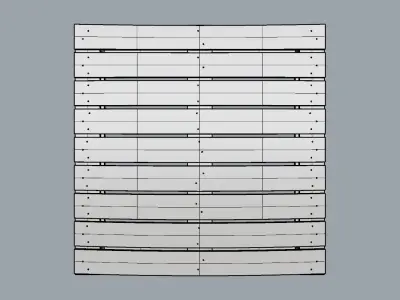 Wood Pallet 3D model