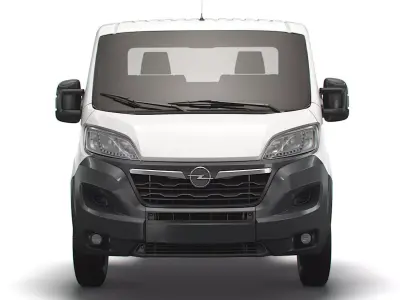 Opel Movano Chassis Truck Single Cab 3800WB 2022 3D model