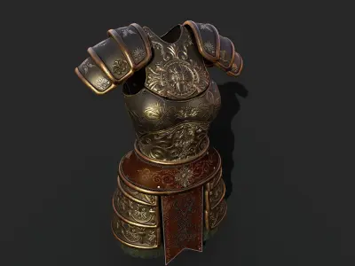 Armor  Free low-poly 3D model