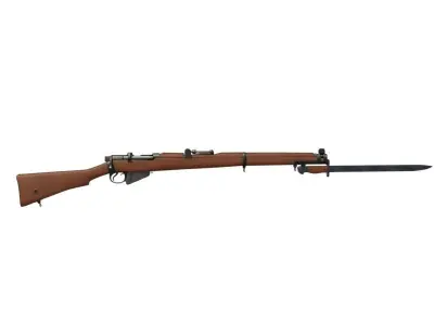 Lee Enfield No1 MkIII 3D model