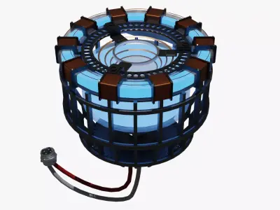 Arc reactor 3D model