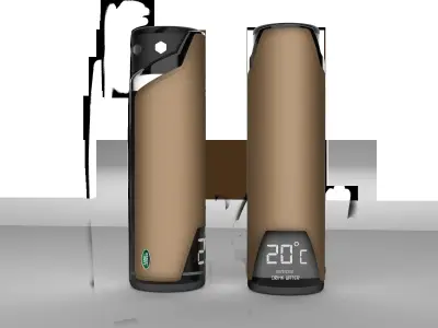 Water bottle 3D model
