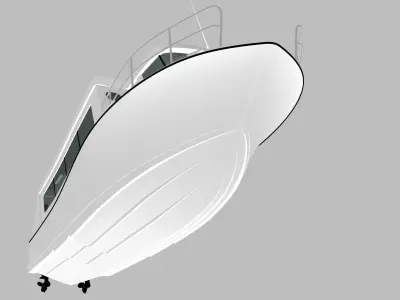 CAP-CAMARAT PASSENGER BOAT CONCEPT 3D model
