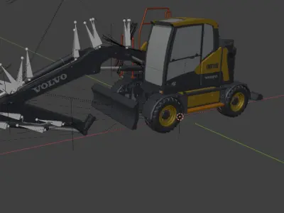 Volvo ewr130e 3D model