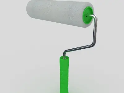 Paint Roller Brush 3D model