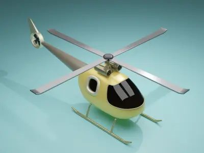 Helicopter  3D model