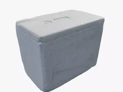 Anydrafts Foam box 01 Low-poly 3D model