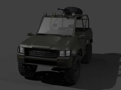 hilux truck 3D model