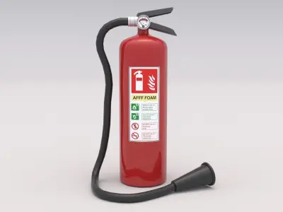 Fire Extinguisher 03 Low-poly 3D model